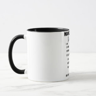 お金のヒントを作る方法 マグカップ