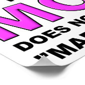 お金のポスターで作らおもしろいない ポスター (角)