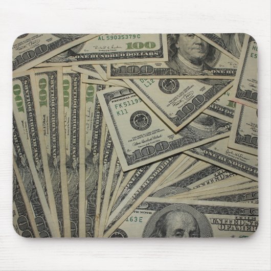 お金のマウスマット マウスパッド (正面)