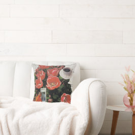 お金の朝のコーヒータイムを中断しない クッション