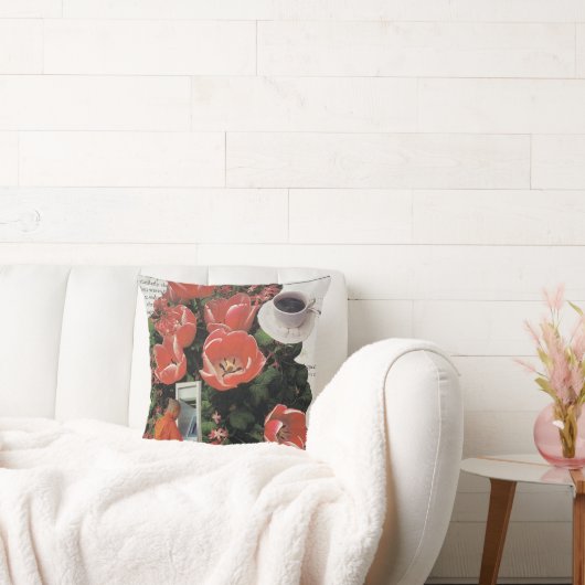 お金の朝のコーヒータイムを中断しない クッション (ソファ)