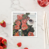 お金の朝のコーヒータイムを中断しない スタンダードカクテルナプキン (インサイチュ)