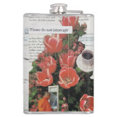 お金の朝のコーヒータイムを中断しない フラスク (裏面)