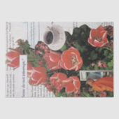 お金の朝のコーヒータイムを中断しない 薄葉紙 (正面)