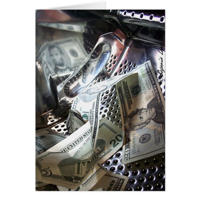 お金の洗浄 (正面)