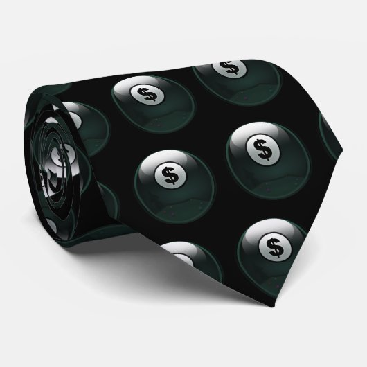 お金の球 ネクタイ (ロール)