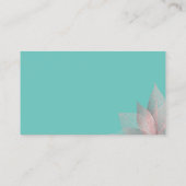 お金の結婚式招待状の贈り物への願い 名刺 (裏面)