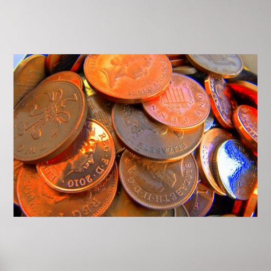 お金の色 ポスター (正面)