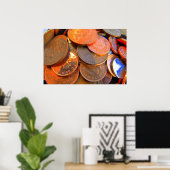 お金の色 ポスター (ホームオフィス)