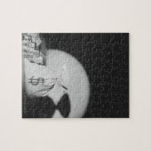 お金の袋 ジグソーパズル (横)