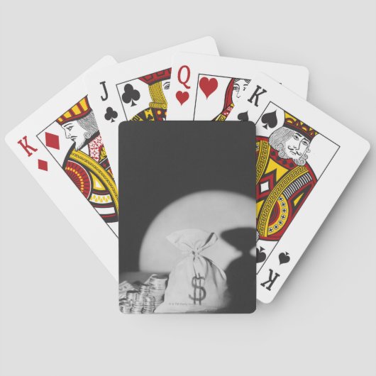 お金の袋 トランプ (裏面)