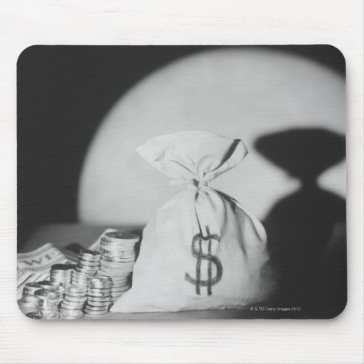 お金の袋 マウスパッド (正面)