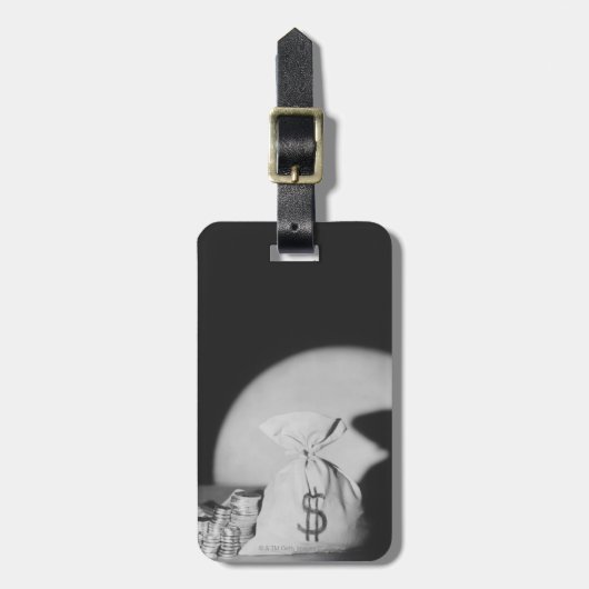 お金の袋 ラゲッジタグ (正面縦)