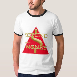 お金のTシャツの裏側 Tシャツ