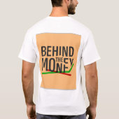お金のTシャツの裏側 Tシャツ (裏面)