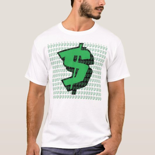 お金のTシャツ Tシャツ (正面)