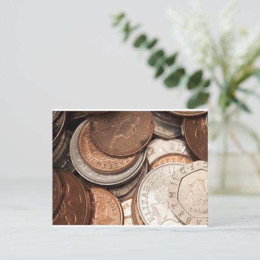 お金はがき ポストカード (スタンド正面)