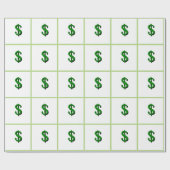 お金は世界を行かせます ラッピングペーパー (フラット)