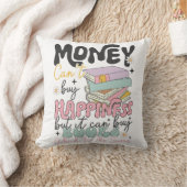 お金は幸せ買装飾用クッション クッション (ブランケット)