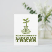 お金は木に生えない ポストカード (スタンド正面)