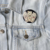 お金は「n」のお金を行きます来ます! 缶バッジ (インサイチュ)