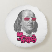 お金も蜂蜜も ラウンドクッション (裏面)