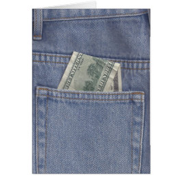 お金ギフトカードお金をポケットに