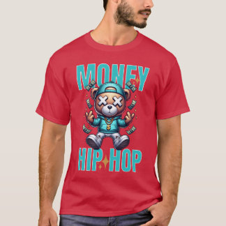 お金ヒップホップレトロ Tシャツ