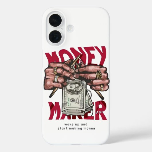 お金儲けのスマホケース Case-Mate iPhoneケース (裏面)