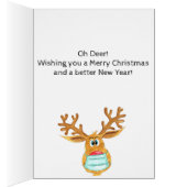 お金同封ギフトカードルドルフ仮面トナカイ (内側 (右))