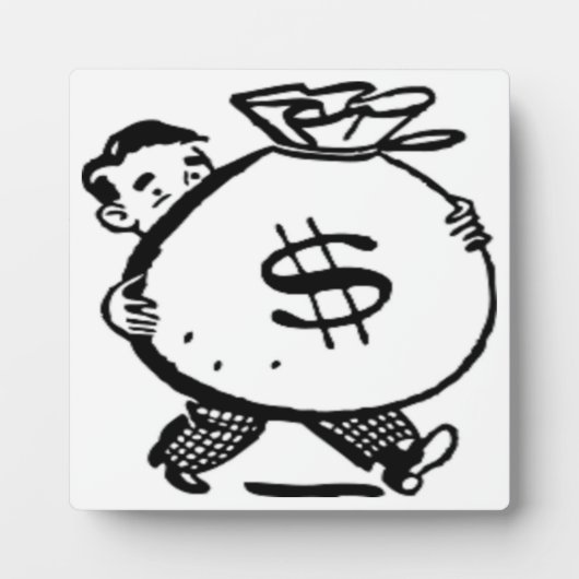 お金持ってる？ フォトプラーク (正面)