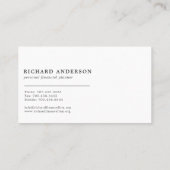 お金管理専門のファイナンシャルプランナー1 名刺 (裏面)