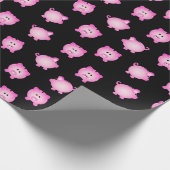 お金箱かわいい会計 ラッピングペーパー (角)