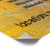 お金素晴らし融予算 ポスター (角)