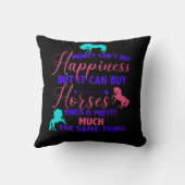 お金買は馬三色 クッション (裏面)