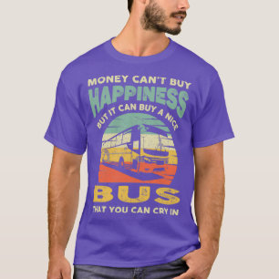お金買不足レトロバおもしろいス Tシャツ