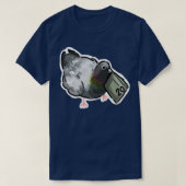 お金鳩2 Tシャツ (デザイン正面)