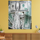 お金 キャンバスプリント (インサイチュ (リビング))
