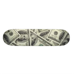 お金 スケートボード