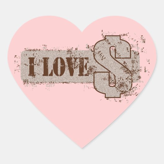 お金 – ステッカー (正面)