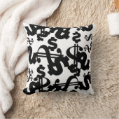 お金 ドル パターン クッション (ブランケット)