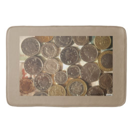 お金 バスマット