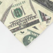 お金 フリースブランケット (角)