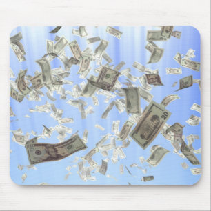 お金 マウスパッド