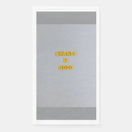 お釣りはキッチンタオル