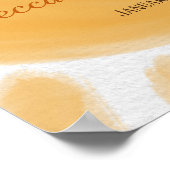 お陽さんがやってくる!サニー・レイ・ゲスト・ベイビーシャワー ポスター (角)