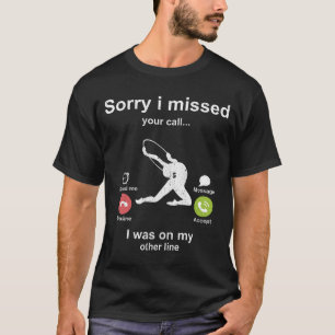 お電話し恋しく思てすいません – 新体操 Tシャツ