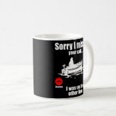 お電話恋しく思ですみません。 コーヒーマグカップ (正面右)