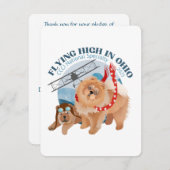 お預かり証に感謝 サンキューカード (正面/裏面)