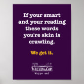 お頭が切れる前。 ポスター (正面)